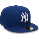 kepure-plokscia-melyna-priglundanti-59fifty-essential-new-york-yankees-mlb-new-era