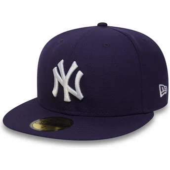 kepure-plokscia-violetine-priglundanti-59fifty-essential-new-york-yankees-mlb-new-era