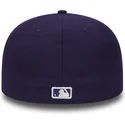 new-era-flat-brim-59fifty-essential-new-york-yankees-mlb-purple-fitted-cap