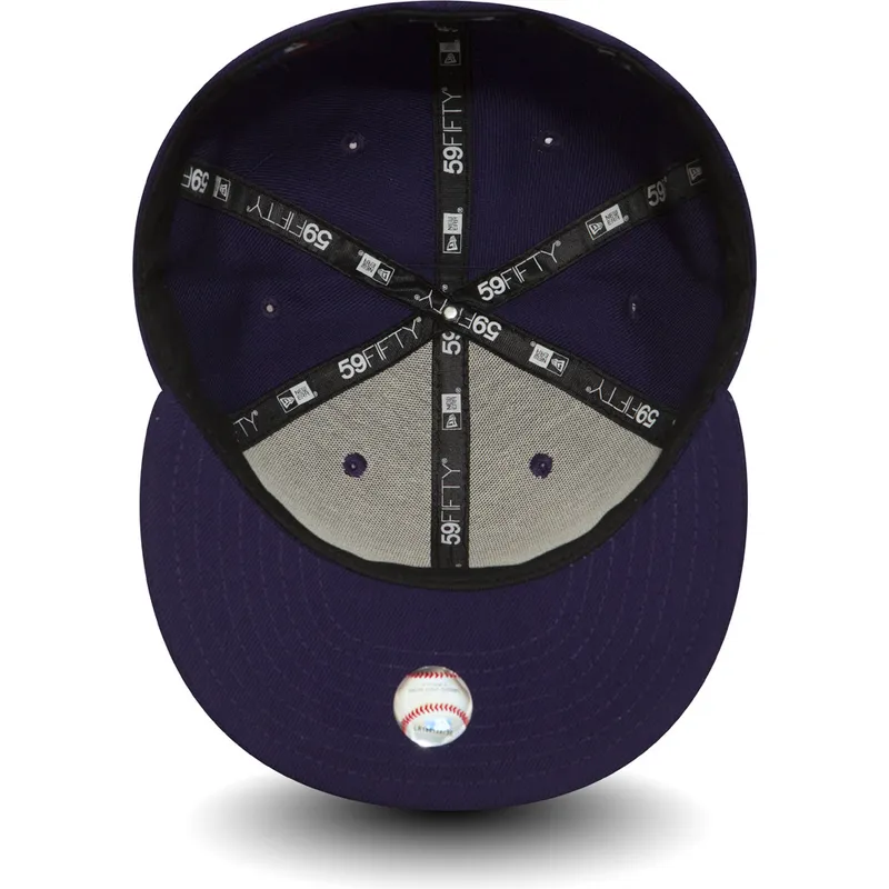 kepure-plokscia-violetine-priglundanti-59fifty-essential-new-york-yankees-mlb-new-era