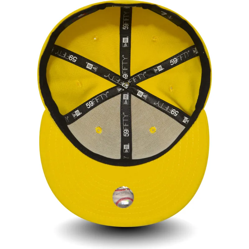 kepure-plokscia-geltona-priglundanti-59fifty-essential-new-york-yankees-mlb-new-era