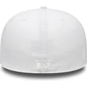 kepure-plokscia-balta-priglundanti-59fifty-white-on-white-new-york-yankees-mlb-new-era