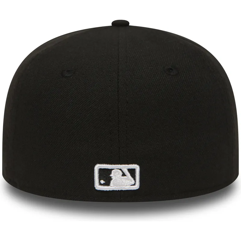 cap-plokscia-black-ajustada-vaikams-59fifty-essential-new-york-yankees-mlb-new-era
