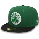 kepure-plokscia-zalia-priglundanti-59fifty-essential-boston-celtics-nba-new-era