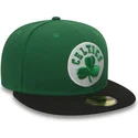 kepure-plokscia-zalia-priglundanti-59fifty-essential-boston-celtics-nba-new-era