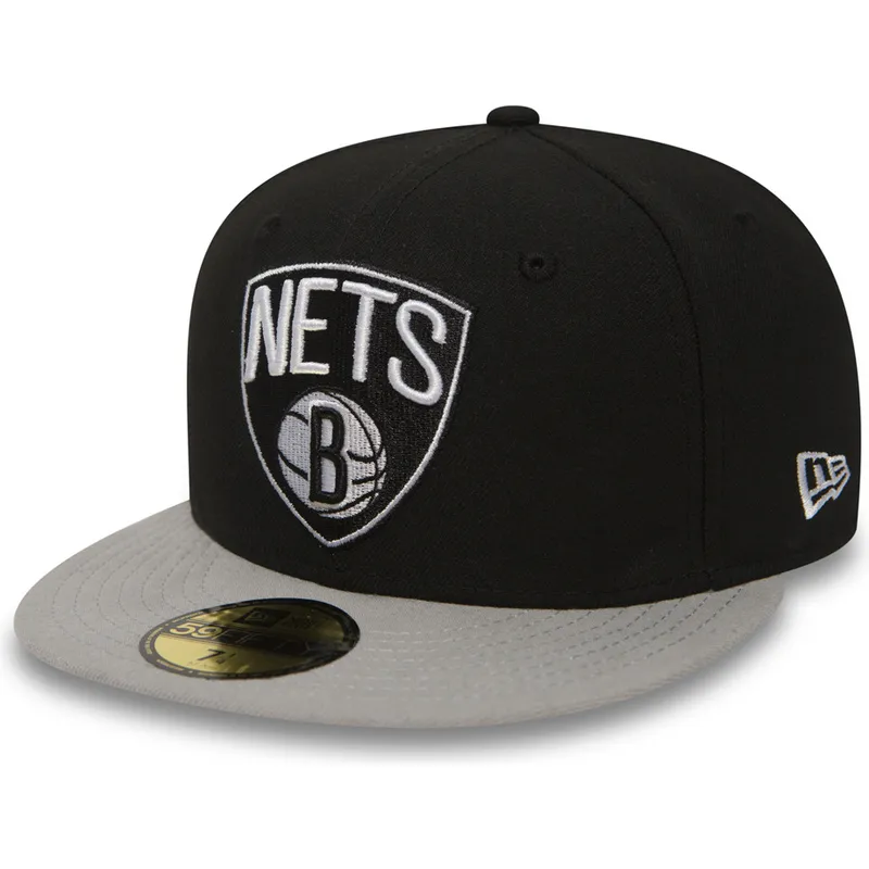kepure-plokscia-juoda-priglundanti-59fifty-essential-brooklyn-nets-nba-new-era