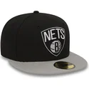 kepure-plokscia-juoda-priglundanti-59fifty-essential-brooklyn-nets-nba-new-era