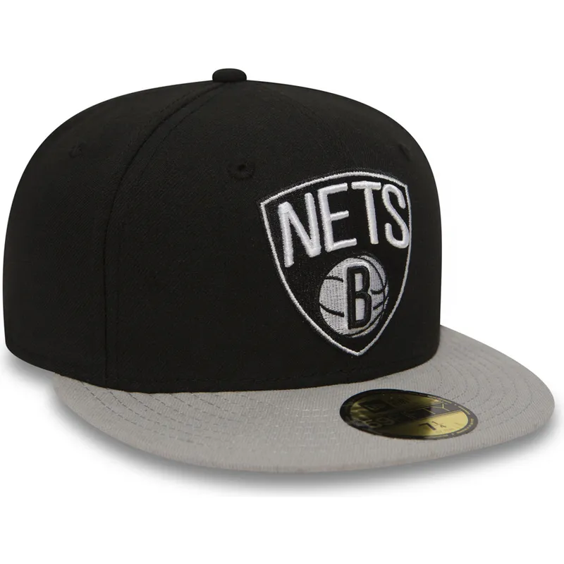 kepure-plokscia-juoda-priglundanti-59fifty-essential-brooklyn-nets-nba-new-era
