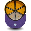 zolta-dopasowana-czapka-z-daszkiem-59fifty-essential-los-angeles-lakers-nba-new-era