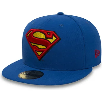 kepure-plokscia-melyna-priglundanti-59fifty-character-essential-warner-bros-new-era