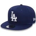 niebieska-regulowana-czapka-z-daszkiem-9fifty-essential-los-angeles-dodgers-mlb-od-new-era