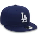 niebieska-regulowana-czapka-z-daszkiem-9fifty-essential-los-angeles-dodgers-mlb-od-new-era