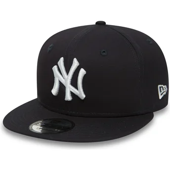 cap-plokscia-navy-blue-snapback-ajustable-9fifty-essential-new-york-yankees-mlb-new-era