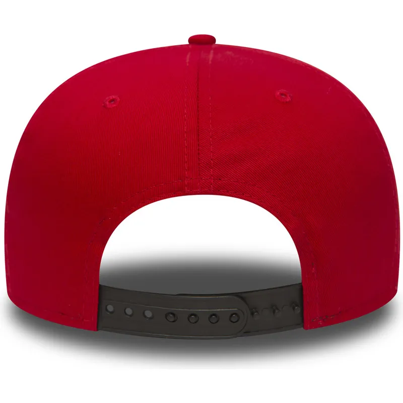 kepure-plokscia-raudona-snapback-ajustable-9fifty-cotton-block-new-york-yankees-mlb-new-era