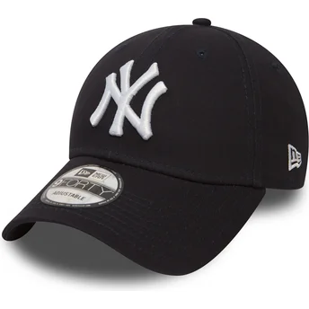 Cap išlenkta navy blue adjustable strap 9FORTY Essential New York Yankees MLB New Era
