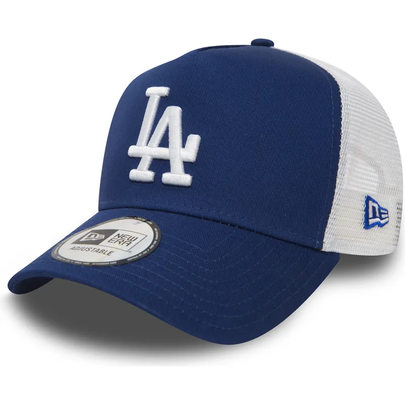 kepure-islenkta-vilkikas-melyna-snapback-clean-a-frame-los-angeles-dodgers-mlb-new-era