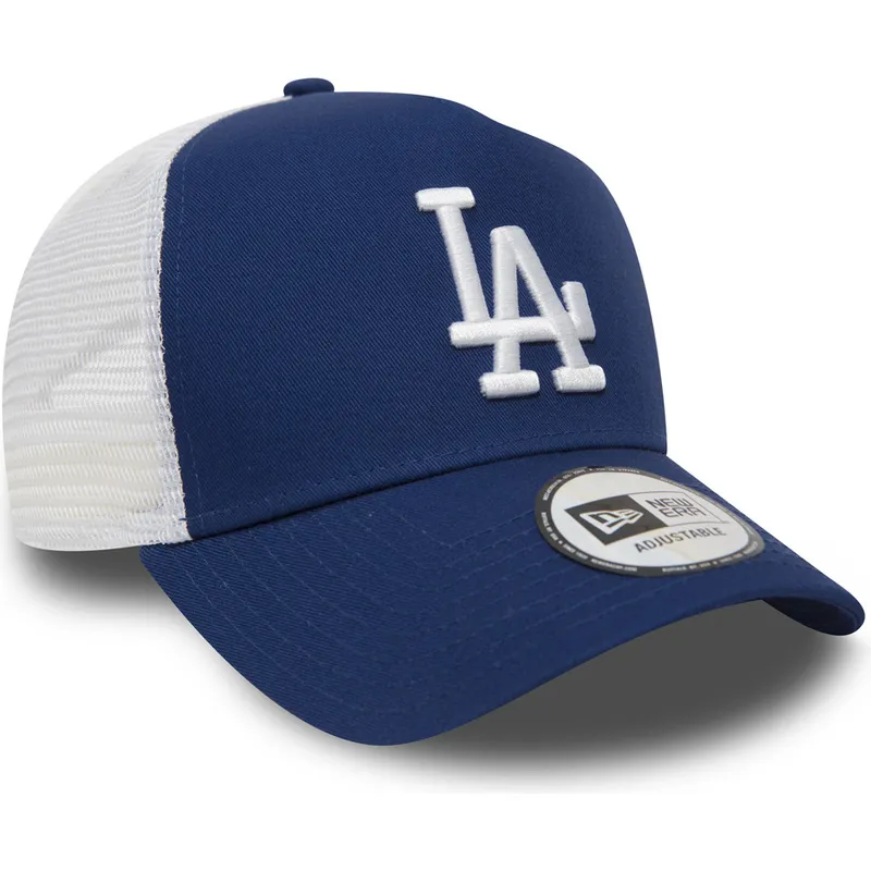kepure-islenkta-vilkikas-melyna-snapback-clean-a-frame-los-angeles-dodgers-mlb-new-era