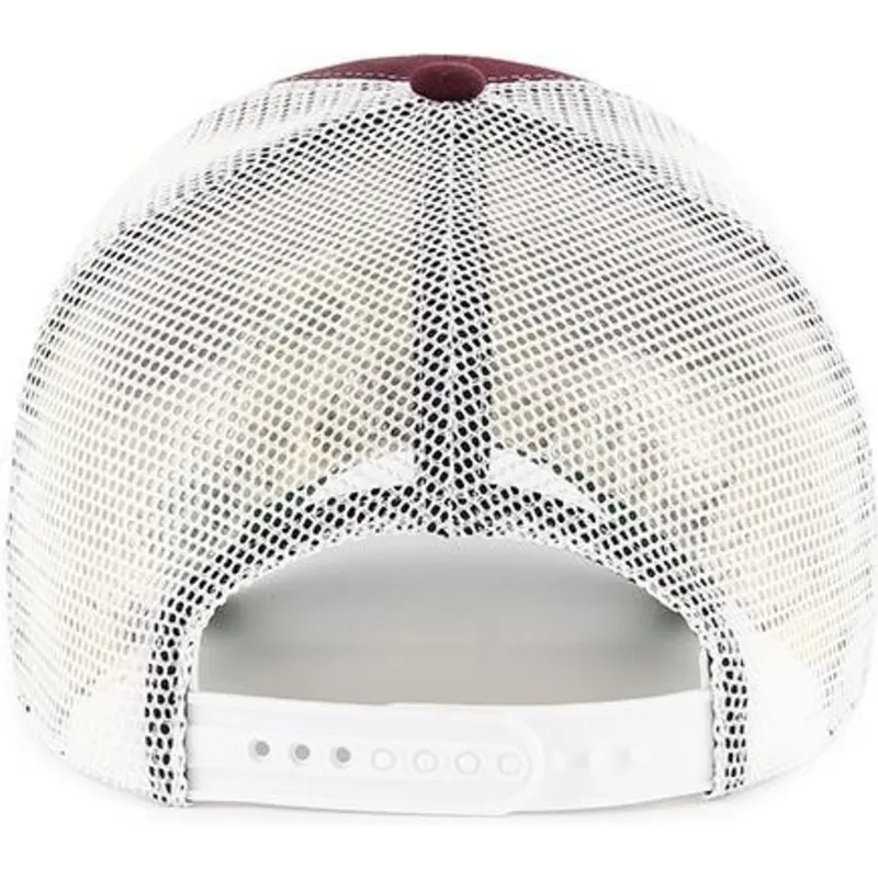 kepure-islenkta-raudona-snapback-new-york-yankees-mlb-47-brand