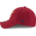kepure-islenkta-raudona-reguliuojamas-9forty-the-league-cleveland-cavaliers-nba-new-era