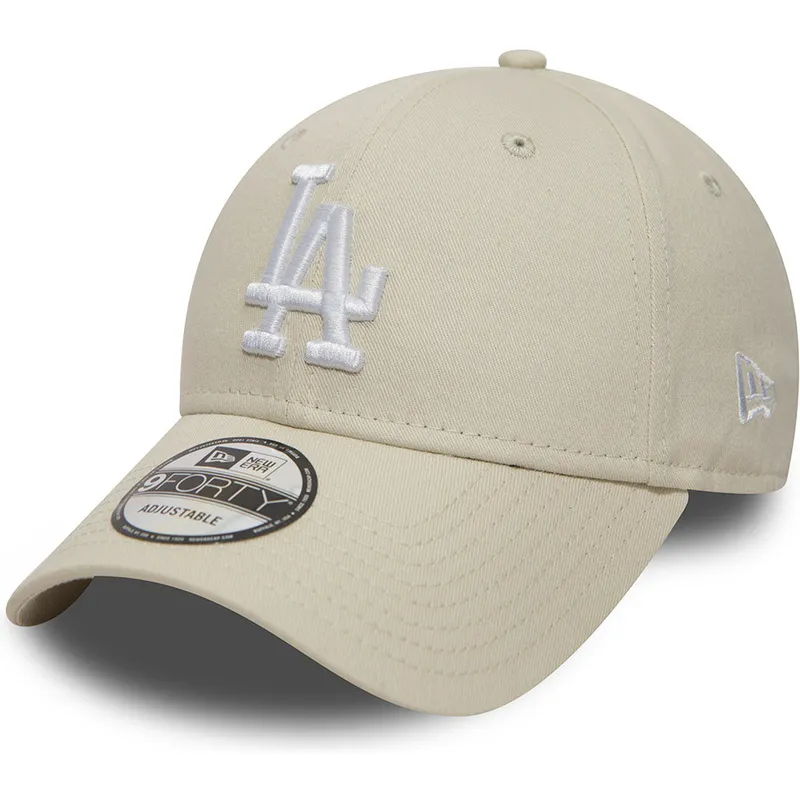 kepure-islenkta-balta-reguliuojamas-roto-9forty-essential-los-angeles-dodgers-mlb-new-era