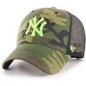 kepure-islenkta-kamufliazas-snapback-new-york-yankees-mlb-47-brand