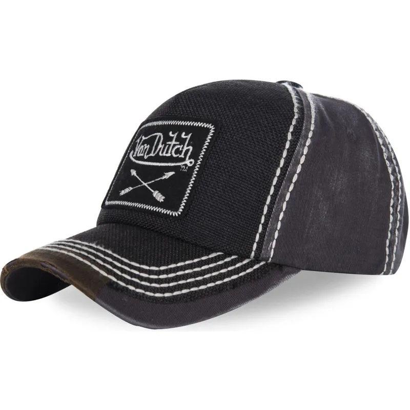 kepure-islenkta-juoda-reguliuojamas-arrow01-von-dutch