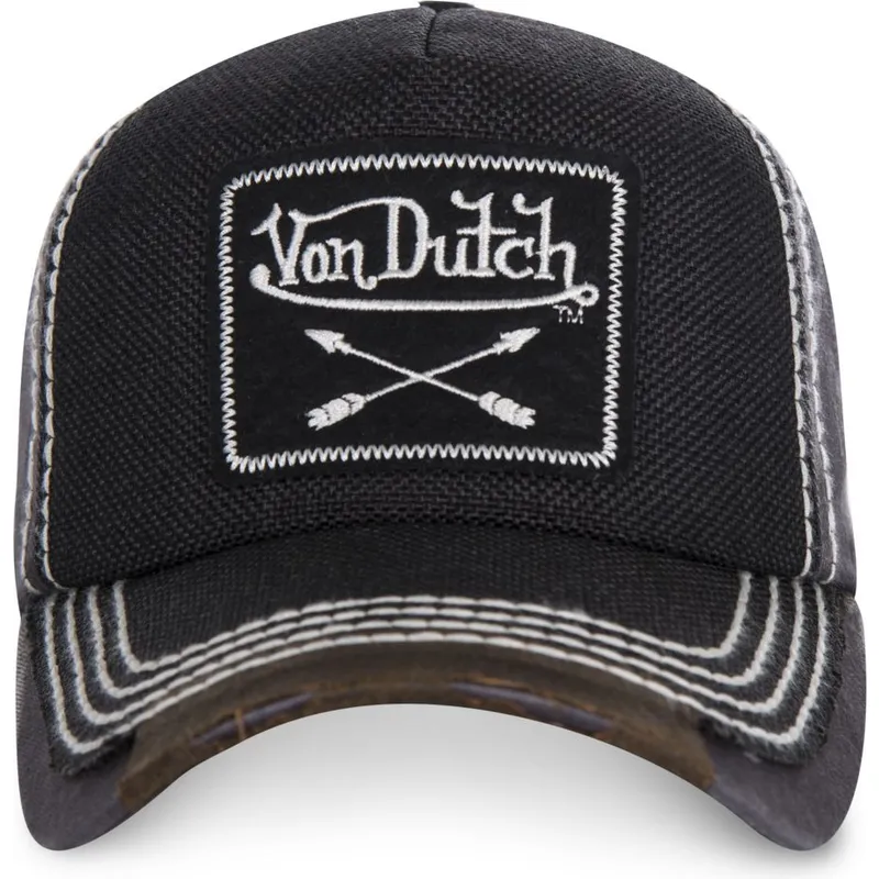 kepure-islenkta-juoda-reguliuojamas-arrow01-von-dutch