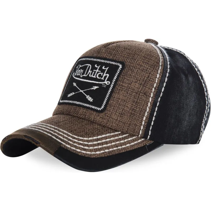 kepure-islenkta-ruda-reguliuojamas-arrow02-von-dutch