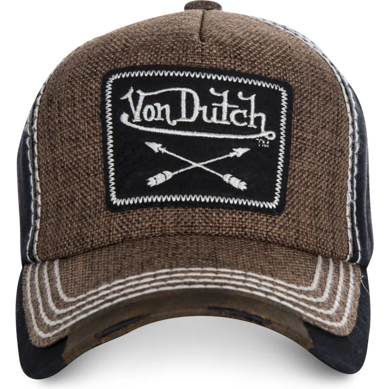 kepure-islenkta-ruda-reguliuojamas-arrow02-von-dutch