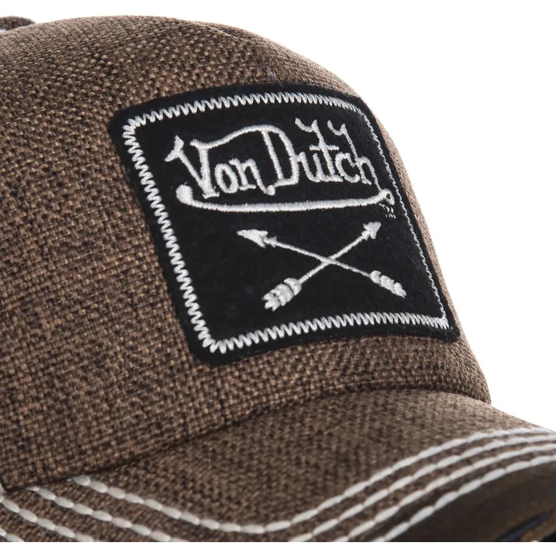 kepure-islenkta-ruda-reguliuojamas-arrow02-von-dutch