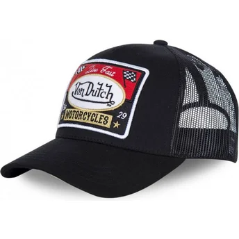 Cap išlenkta black adjustable strap Von Dutch
