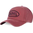 kepure-islenkta-raudona-reguliuojamas-bob04-von-dutch
