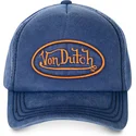 kepure-islenkta-melyna-reguliuojamas-bob06-von-dutch