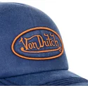 kepure-islenkta-melyna-reguliuojamas-bob06-von-dutch