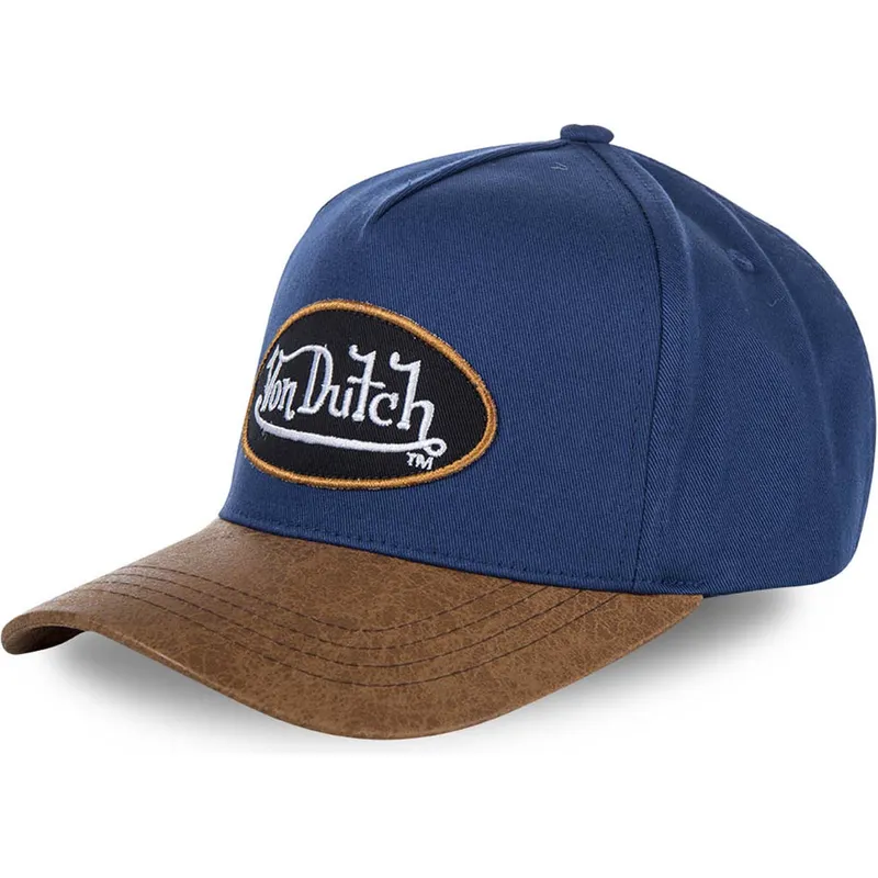 kepure-islenkta-melyna-reguliuojamas-chuck-von-dutch