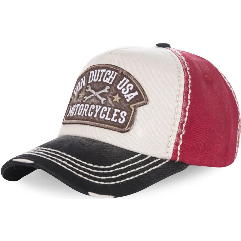 kepure-islenkta-balta-reguliuojamas-dylan01-von-dutch