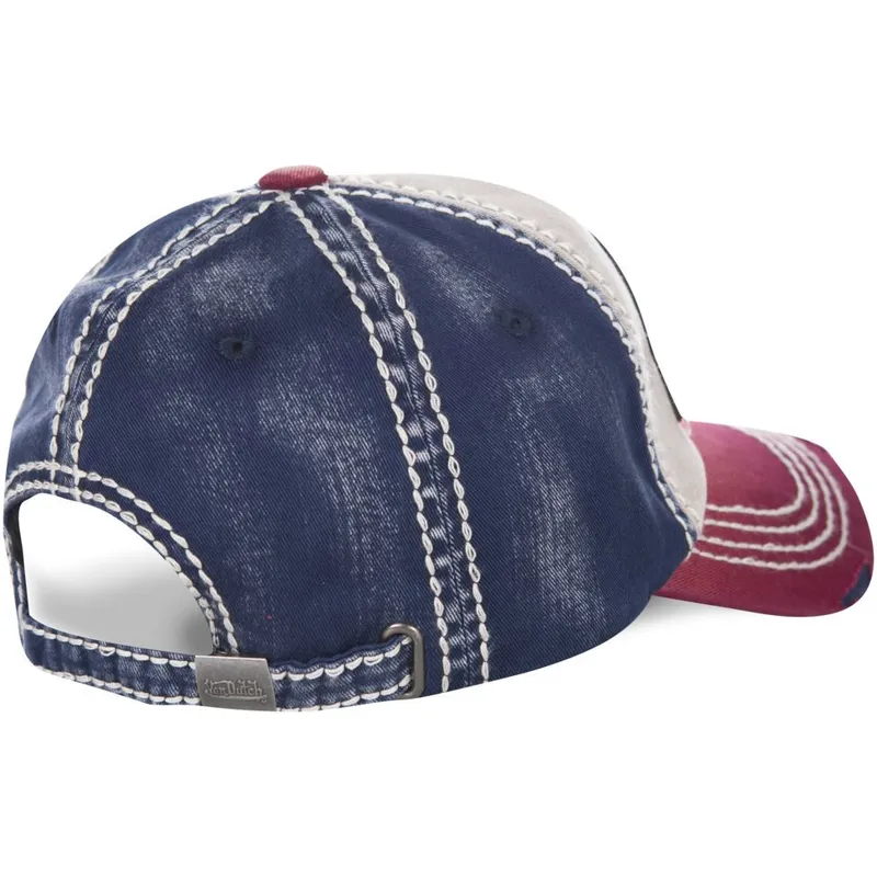 kepure-islenkta-balta-reguliuojamas-dylan02-von-dutch