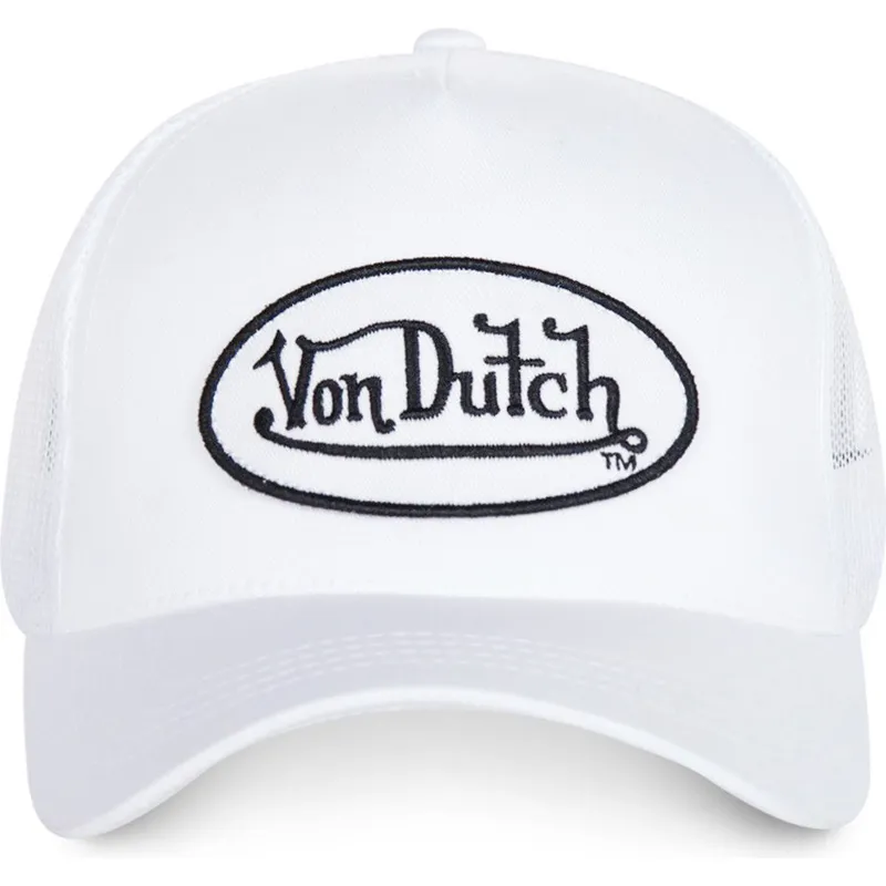 kepure-islenkta-balta-snapback-eva5-von-dutch