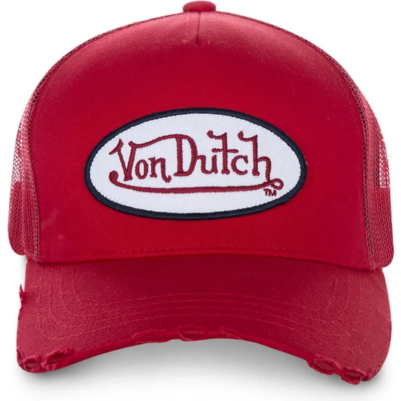 kepure-islenkta-raudona-snapback-fresh01-von-dutch