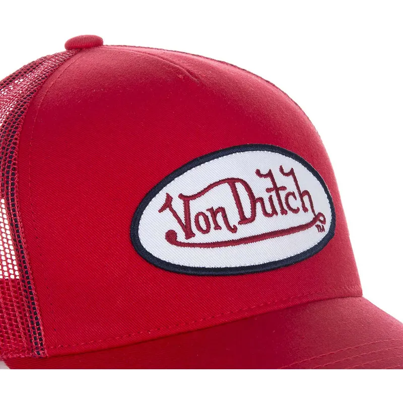kepure-islenkta-raudona-snapback-fresh01-von-dutch