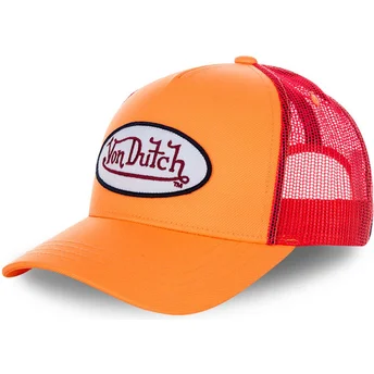 czapka-trucker-pomaranczowo-czerwona-fresh03-von-dutch