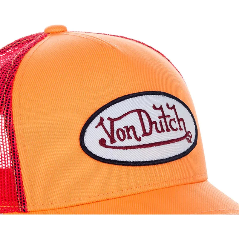 cap-islenkta-orange-snapback-von-dutch