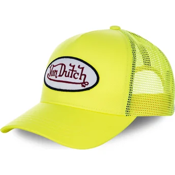 Cap išlenkta yellow snapback Von Dutch