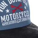 kepure-islenkta-melyna-snapback-gar-von-dutch