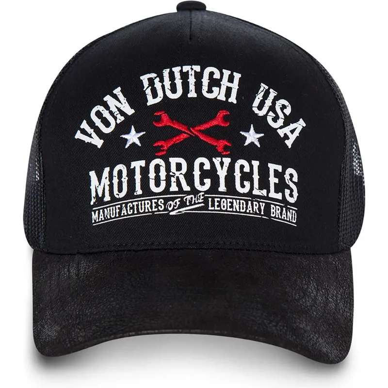 kepure-islenkta-juoda-snapback-garn2-von-dutch