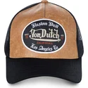 cap-islenkta-brown-snapback-von-dutch