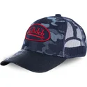 kepure-islenkta-melyna-snapback-harry-von-dutch