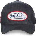 regulowana-granatowa-czapka-z-zakrzywionym-daszkiem-w-stylu-dzinsowym-mc92b-od-von-dutch