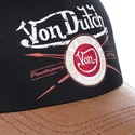 kepure-islenkta-juoda-snapback-pin-von-dutch