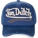 kepure-islenkta-melyna-reguliuojamas-signa02-von-dutch